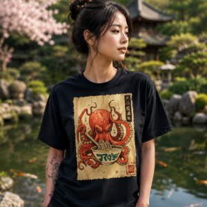 Oktopus Ramen Style